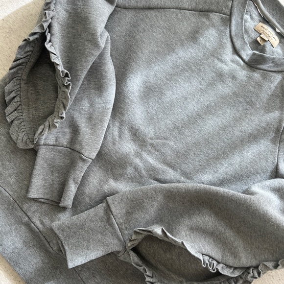 Burberry Crew Neck Long Sleeve Sweatshirt - Picture 3 of 8